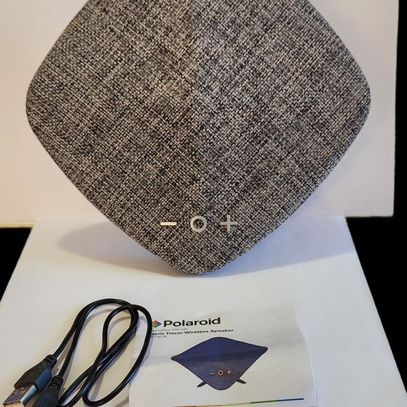 Polaroid  Grey Fabric Bluetooth Speaker - Picture 4 of 5